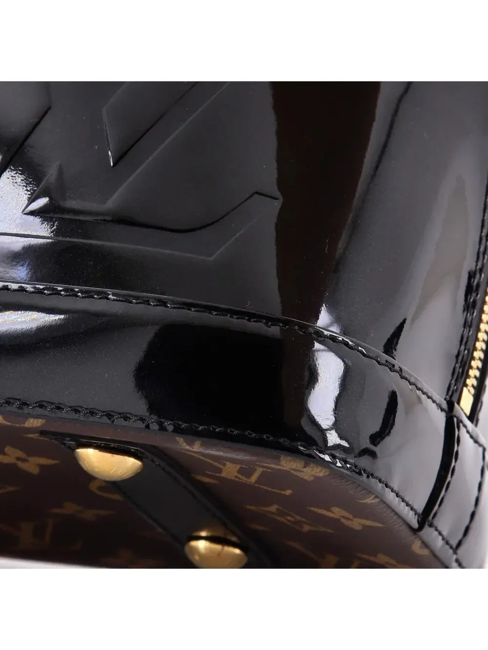 Louis Vuitton Alma Handbag Vernis With #324834L21B
